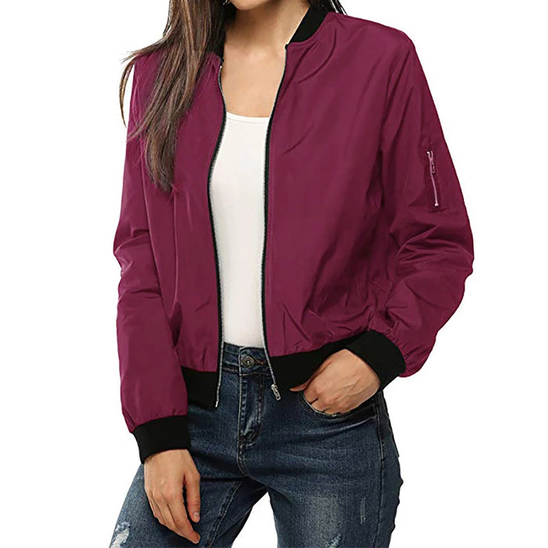 Outdoor sports jacket red