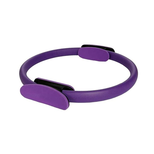 Yoga pilates ring purple