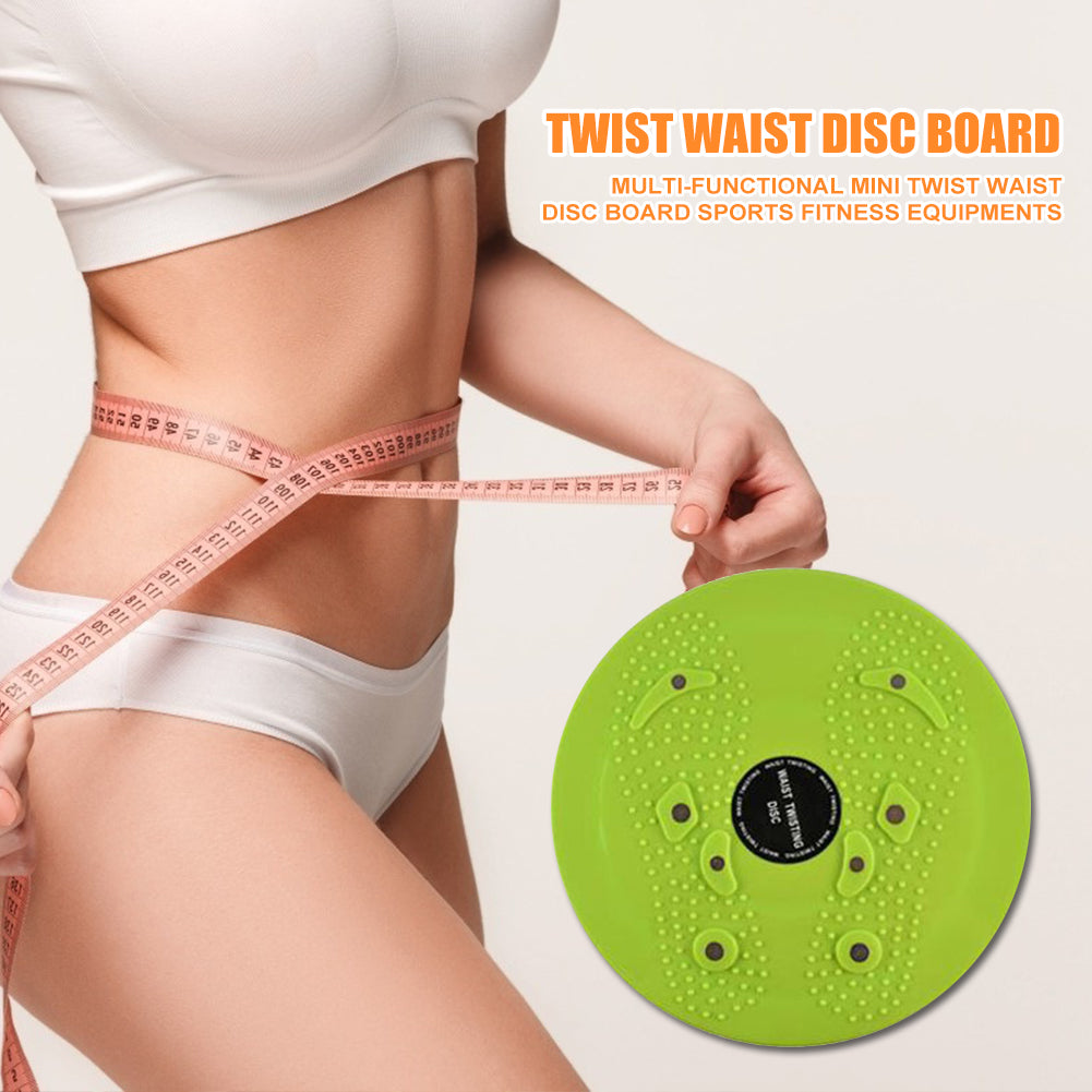 Multifunctional waist twisting disc board
